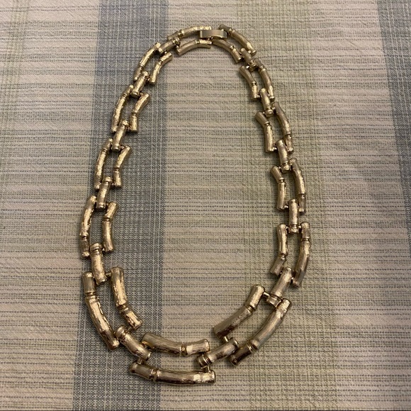 Banana Republic Bamboo Link Necklace - Picture 8 of 10